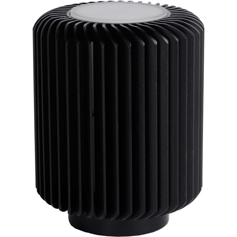 Lampa stołowa Turbin czarna Lucide | Nowoczesne oświetlenie
