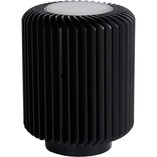 Lampa stołowa Turbin czarna Lucide | Nowoczesne oświetlenie