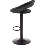 Hoker welurowy H102 czarny Halmar - Komfort i styl