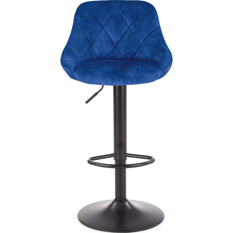 Hoker welurowy granatowy Halmar H101 - Komfort i styl