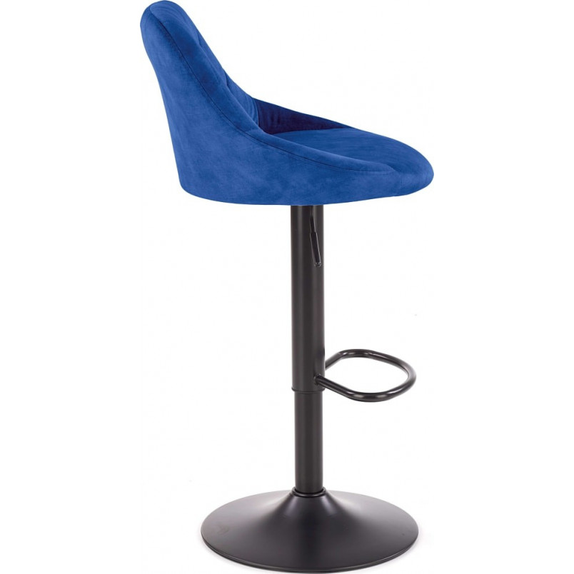Hoker welurowy granatowy Halmar H101 - Komfort i styl