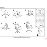 Fotel dla gracza Berkel Halmar | Ergonomia i styl