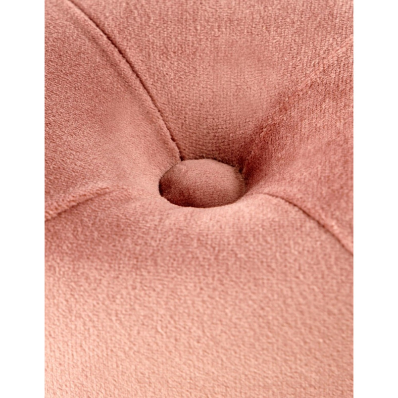 Ławka welurowa różowa Athena Halmar | Elegancki design