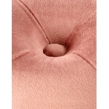 Ławka welurowa różowa Athena Halmar | Elegancki design