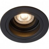Lampa podtynkowa Embed czarna - nowoczesny design | Lucide