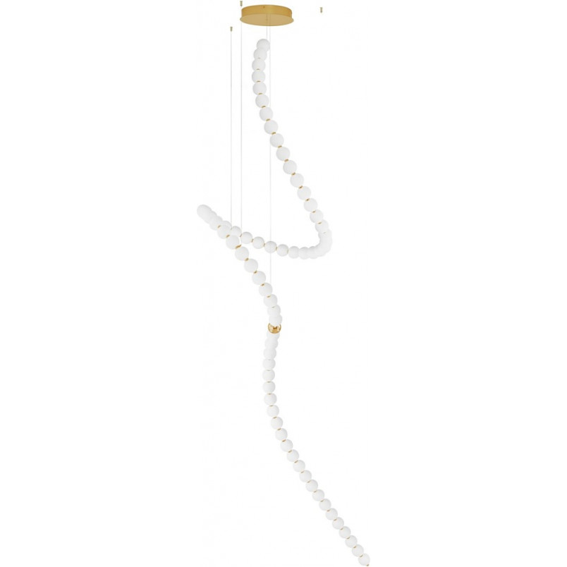 Lampa wisząca Moti - Szklane kule, styl glamour | Decolab24