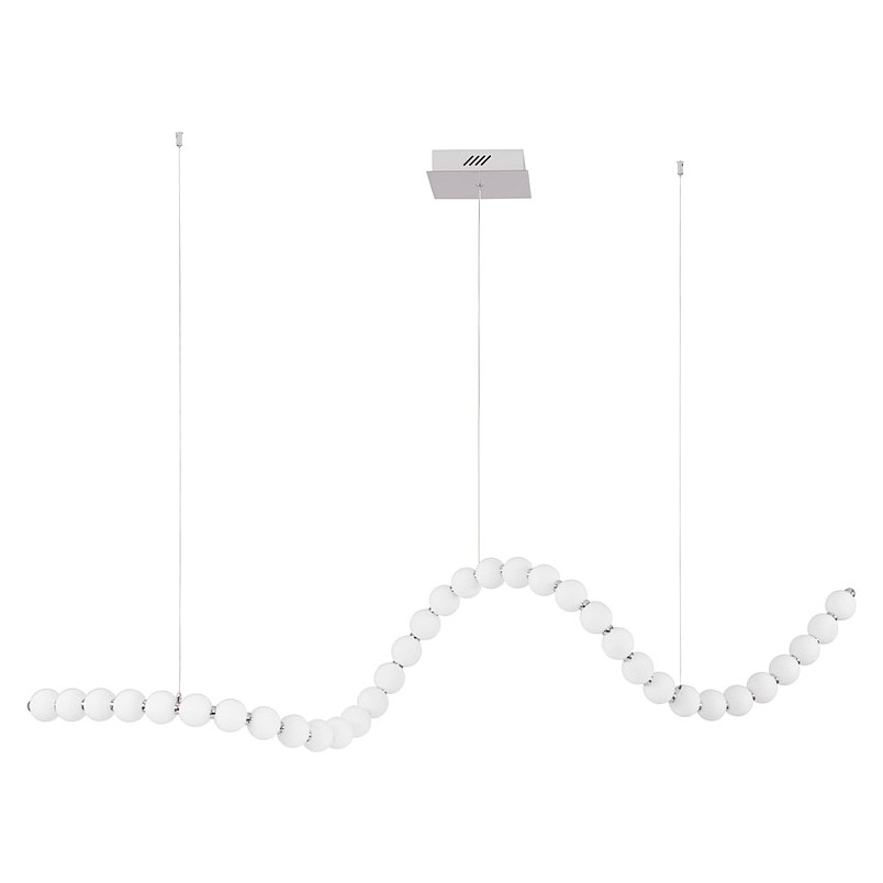 Lampa wisząca Moti - Szklane kule, styl glamour | Decolab24