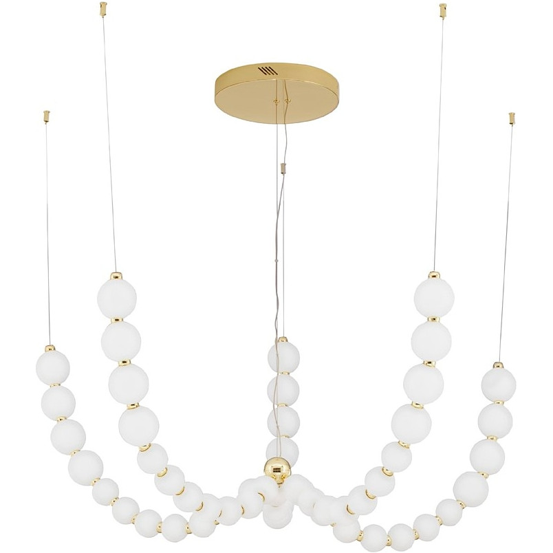 Lampa wisząca Moti - szklane kule, styl glamour | Decolab24