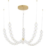 Lampa wisząca Moti - szklane kule, styl glamour | Decolab24