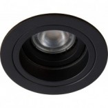 Lampa podtynkowa Embed czarna - nowoczesny design | Lucide