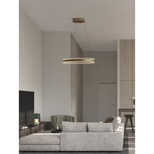Lampa Wisząca Dream LED Złota | Nowoczesny Design
