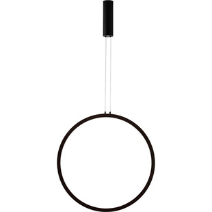 Lampa wisząca nowoczesna Zero LED 60cm czarna