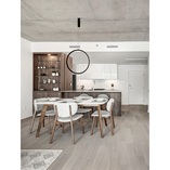 Lampa Wisząca LED Czarna 60cm - Nowoczesny Design | Decolab24