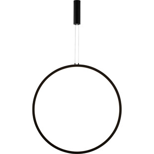 Lampa wisząca nowoczesna Zero LED 80cm czarna