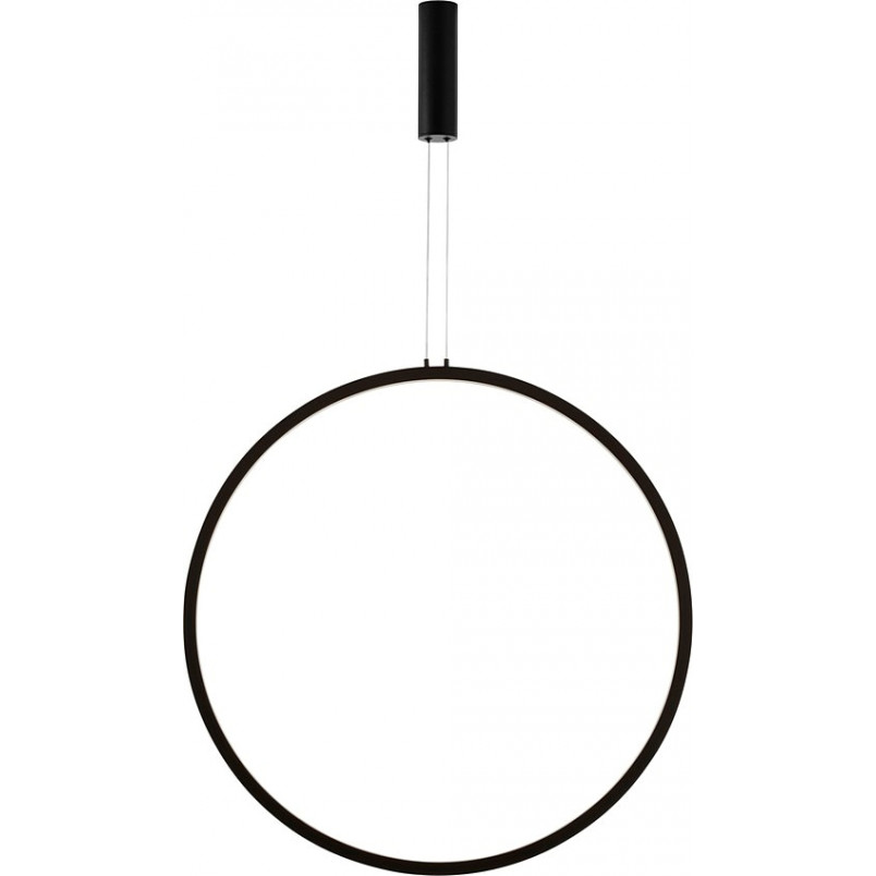 Lampa wisząca nowoczesna Zero LED 80cm czarna