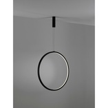Lampa wisząca nowoczesna Zero LED 80cm czarna