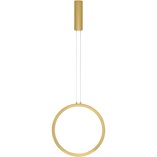 Lampa wisząca Zero LED - Złota, nowoczesna | Decolab24