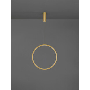 Lampa wisząca nowoczesna Zero LED 60cm złota