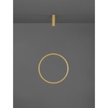 Lampa wisząca Zero LED 60cm złota - Nowoczesny design | Decolab24