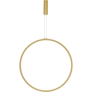 Lampa wisząca nowoczesna Zero LED 80cm złota