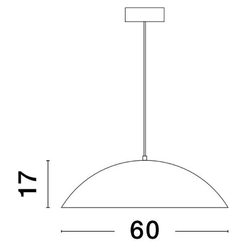 Lampa wisząca skandynawska Classy LED | Biała, drewno - Decolab24