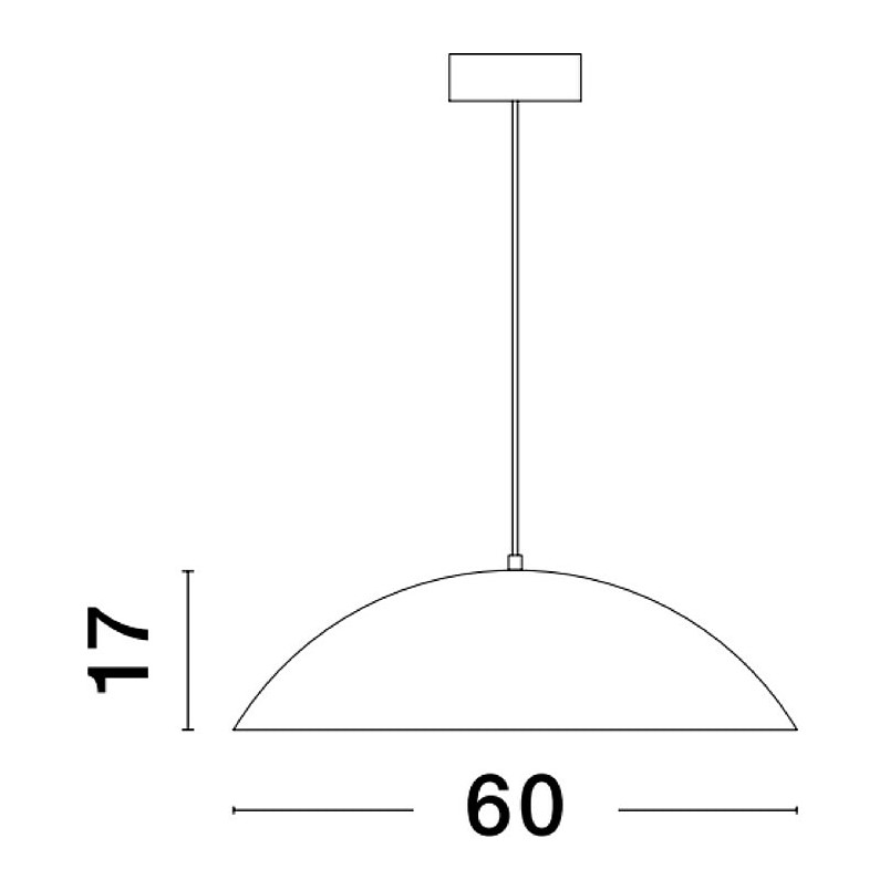 Lampa wisząca skandynawska Classy LED | Decolab24