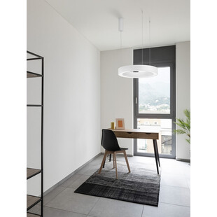 Lampa wisząca LED biała Cole 60cm - Pilot i Aplikacja