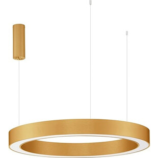 Lampa Wisząca LED Cole Mosiądz 80cm - Decolab24