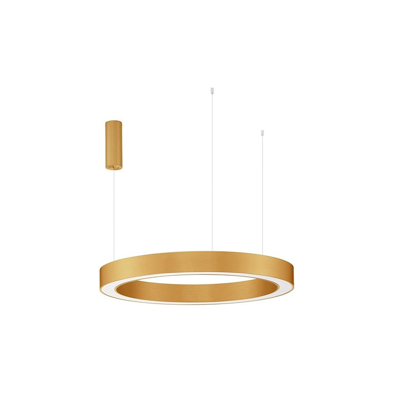 Lampa Wisząca LED Cole Mosiądz 80cm - Decolab24
