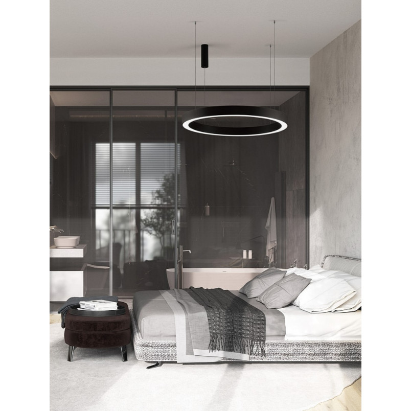 Lampa Wisząca Cole LED Czarna | Nowoczesne Oświetlenie