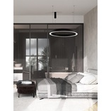 Lampa Wisząca Cole LED Czarna | Nowoczesne Oświetlenie