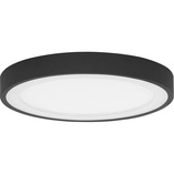 Plafon LED Czarny Okrągły Danny 45cm - Decolab24