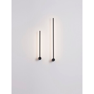 Kinkiet LED Line Czarny | Minimalistyczny Design - Decolab24