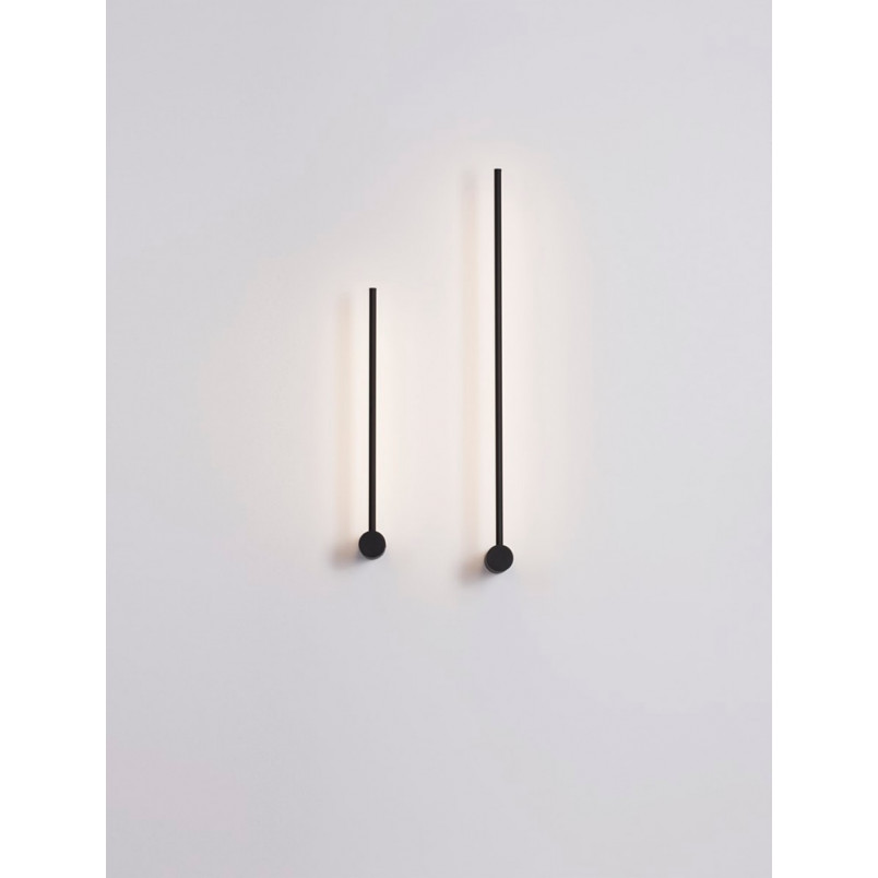 Kinkiet LED Line Czarny | Minimalistyczny Design - Decolab24