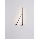 Kinkiet LED Line Czarny | Minimalistyczny Design - Decolab24