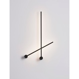 Kinkiet LED Line Czarny | Minimalistyczny Design - Decolab24