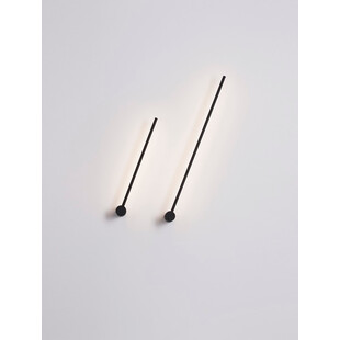 Kinkiet LED Line Czarny | Minimalistyczny Design - Decolab24