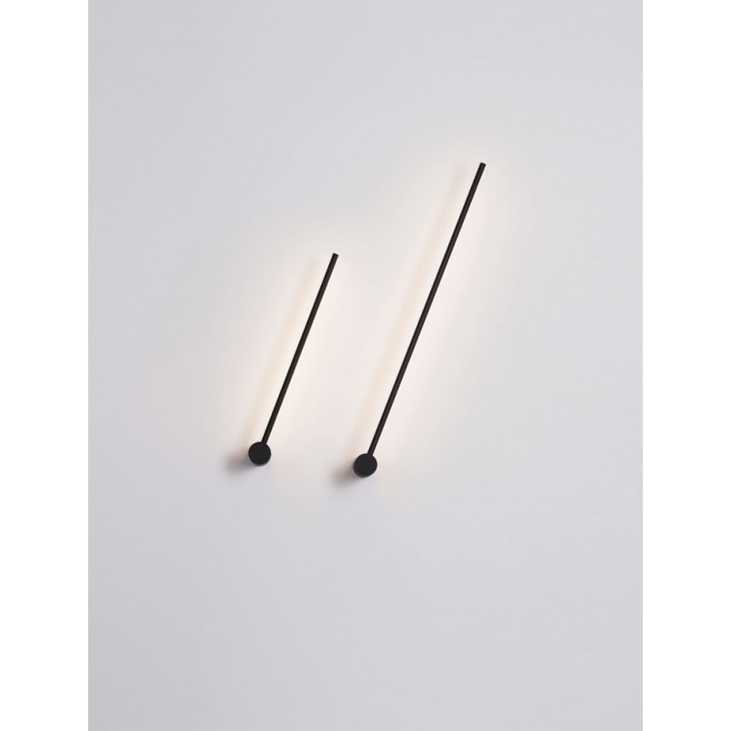 Kinkiet LED Line Czarny | Minimalistyczny Design - Decolab24