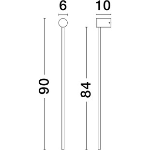 Kinkiet LED Line - Minimalistyczny Design | Decolab24