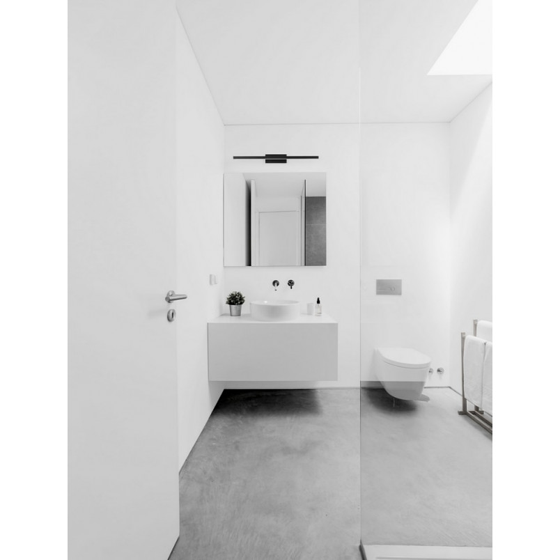 Kinkiet LED czarny minimalistyczny Tallin 63cm - Decolab24