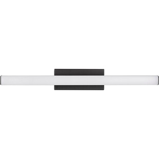 Kinkiet LED Tell: Nowoczesny Design, 49cm, Czarny/Biały