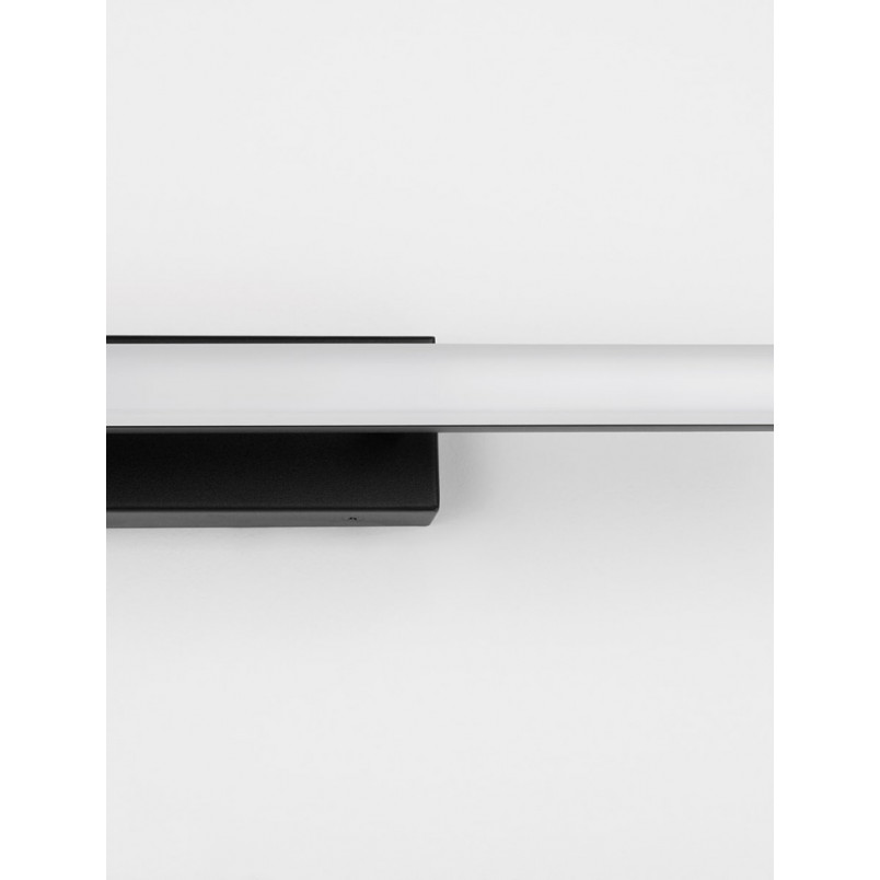 Kinkiet LED Tell: Nowoczesny Design, 49cm, Czarny/Biały
