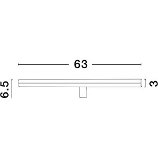 Kinkiet LED Czarny 63cm - Idealny nad Lustro | Decolab24