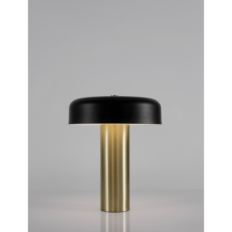 Lampa stołowa Pandora LED czarno-złota | Decolab24