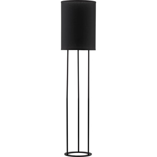 Lampa podłogowa z abażurem Leila czarna