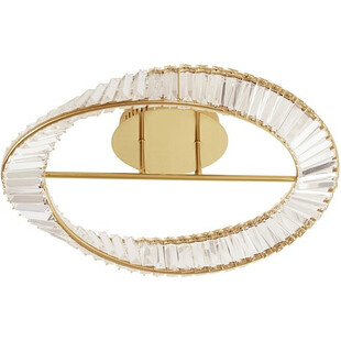 Plafon kryształowy Queen Sahpe LED 60cm | Luksusowy design
