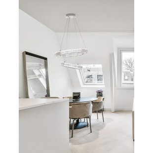 Lampa Kryształowa Glamour Queen LED - 60cm | Decolab24