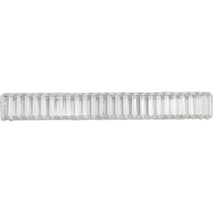 Kinkiet kryształowy glamour Queen LED 60cm przeźroczysty / chrom