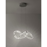 Lampa wisząca kryształowa Fiore LED | Glamour, 60cm | Decolab24