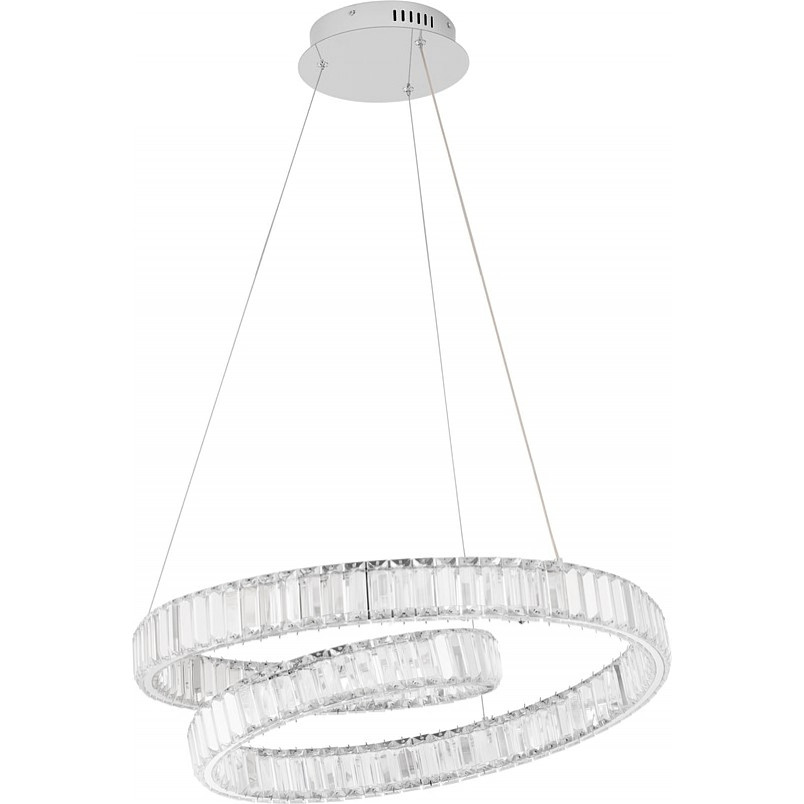 Lampa Kryształowa Fiore LED II 60cm - Glamour i Elegancja